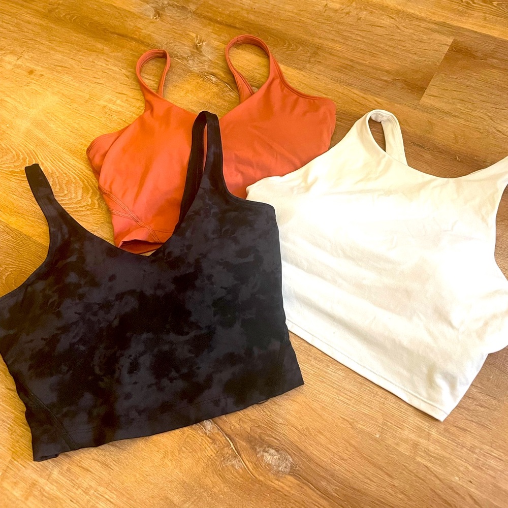 CRZ yoga 3 bra bundle size small